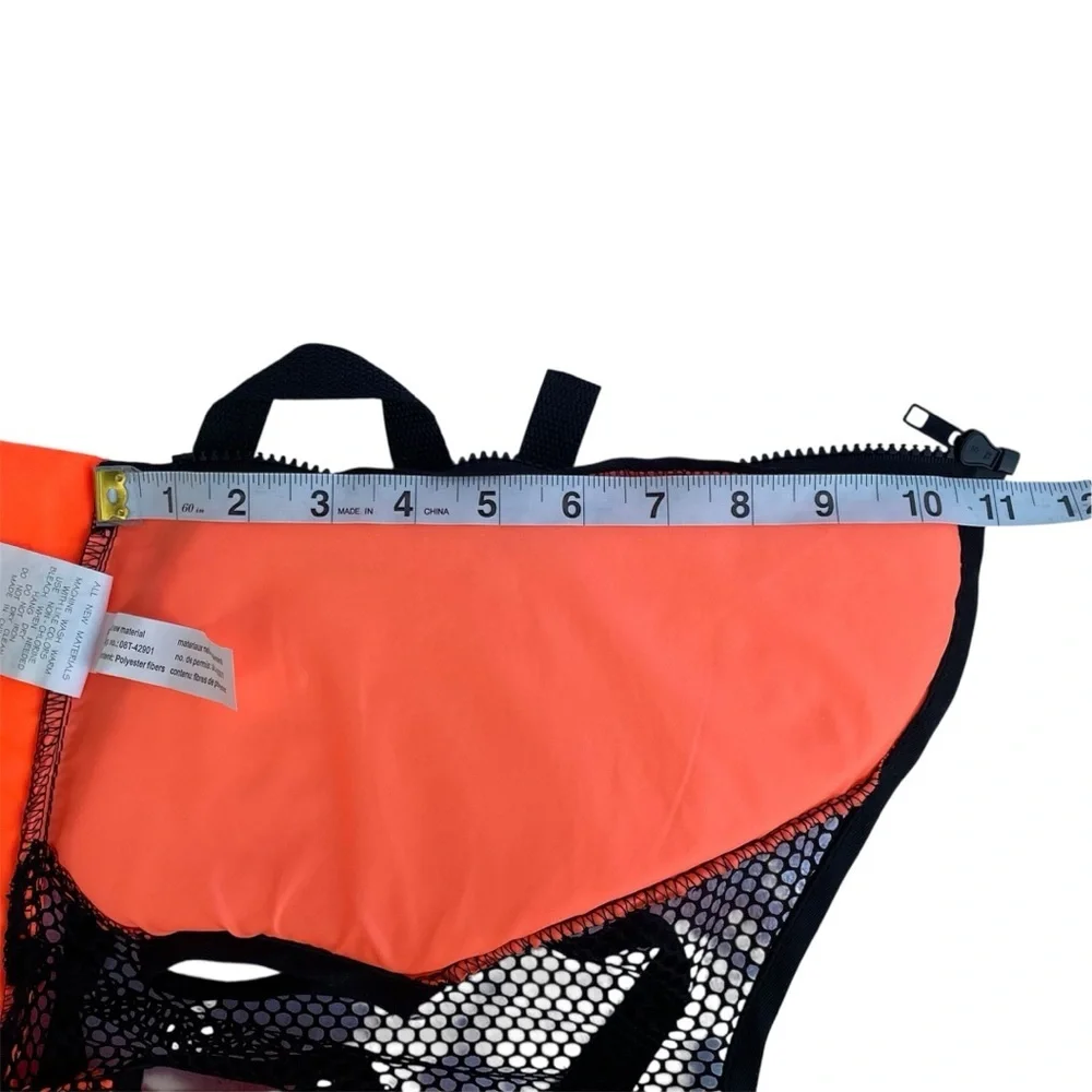Fido Float Dog Life Jacket /Bundle of 2/Size X-Small & XX-Small -Yellow & Orange